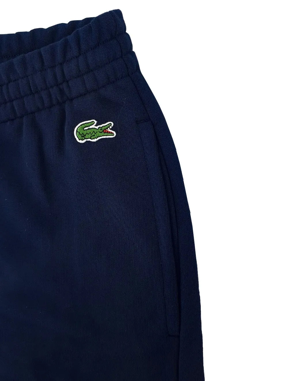 Calça Lacoste Moletom Masculina Croco Logo 1927 Azul Marinho