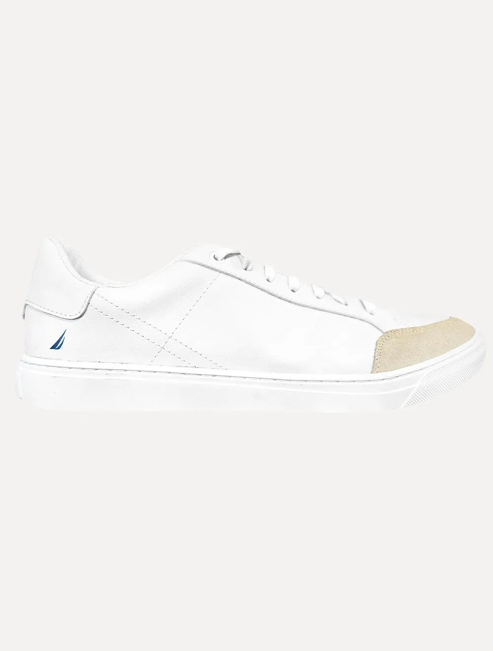 Tênis Nautica Masculino SL Couro Branco