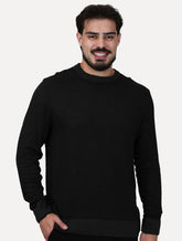 Suéter John John Masculino Regular Fit Tricot Smooth Cinza Escuro