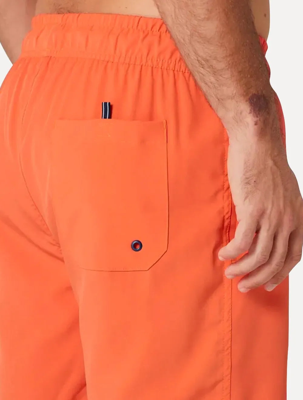 Short Original Penguin Masculino D'Água Logo Patch Laranja