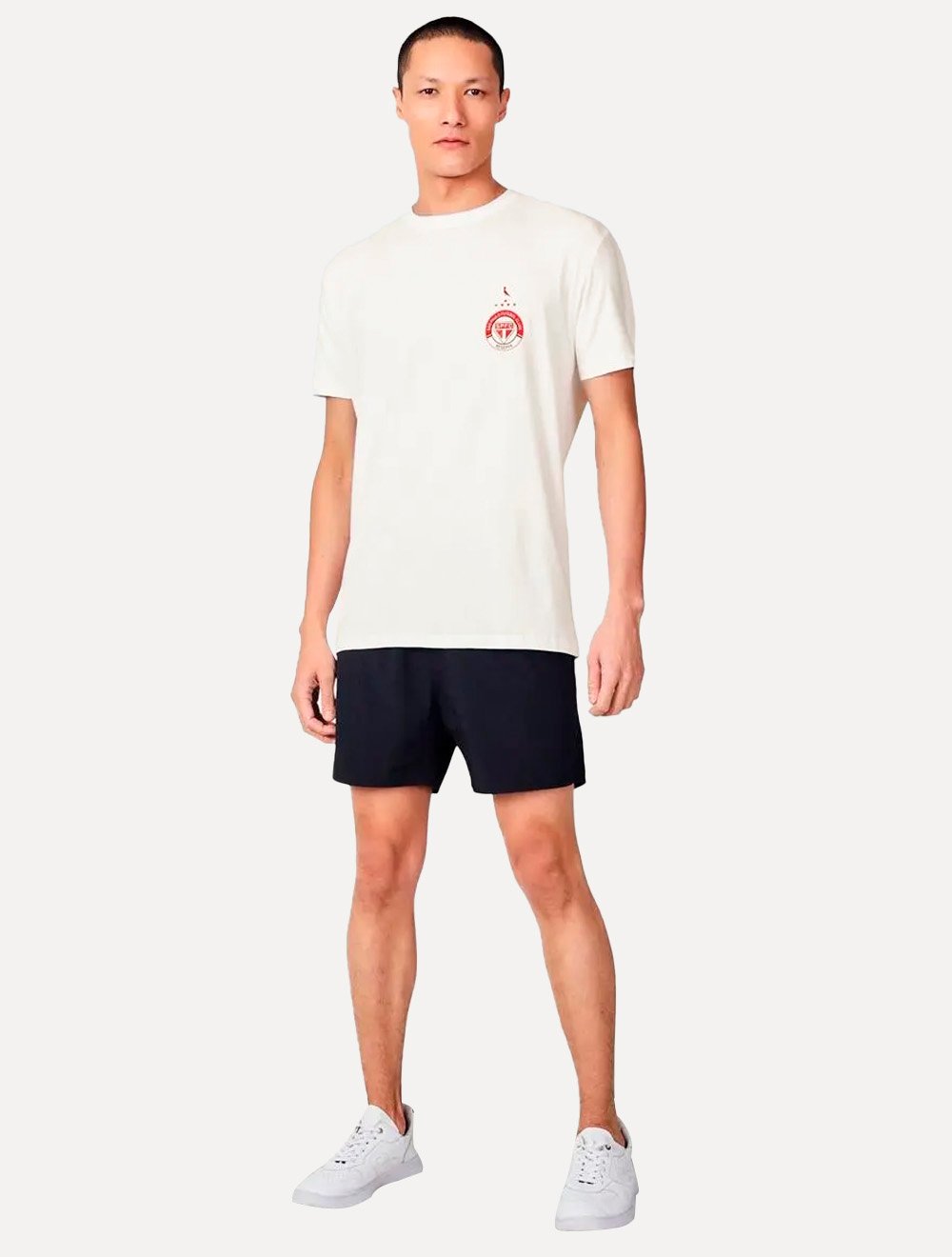 Camiseta Reserva Masculina São Paulo FC Mini Chest Off White