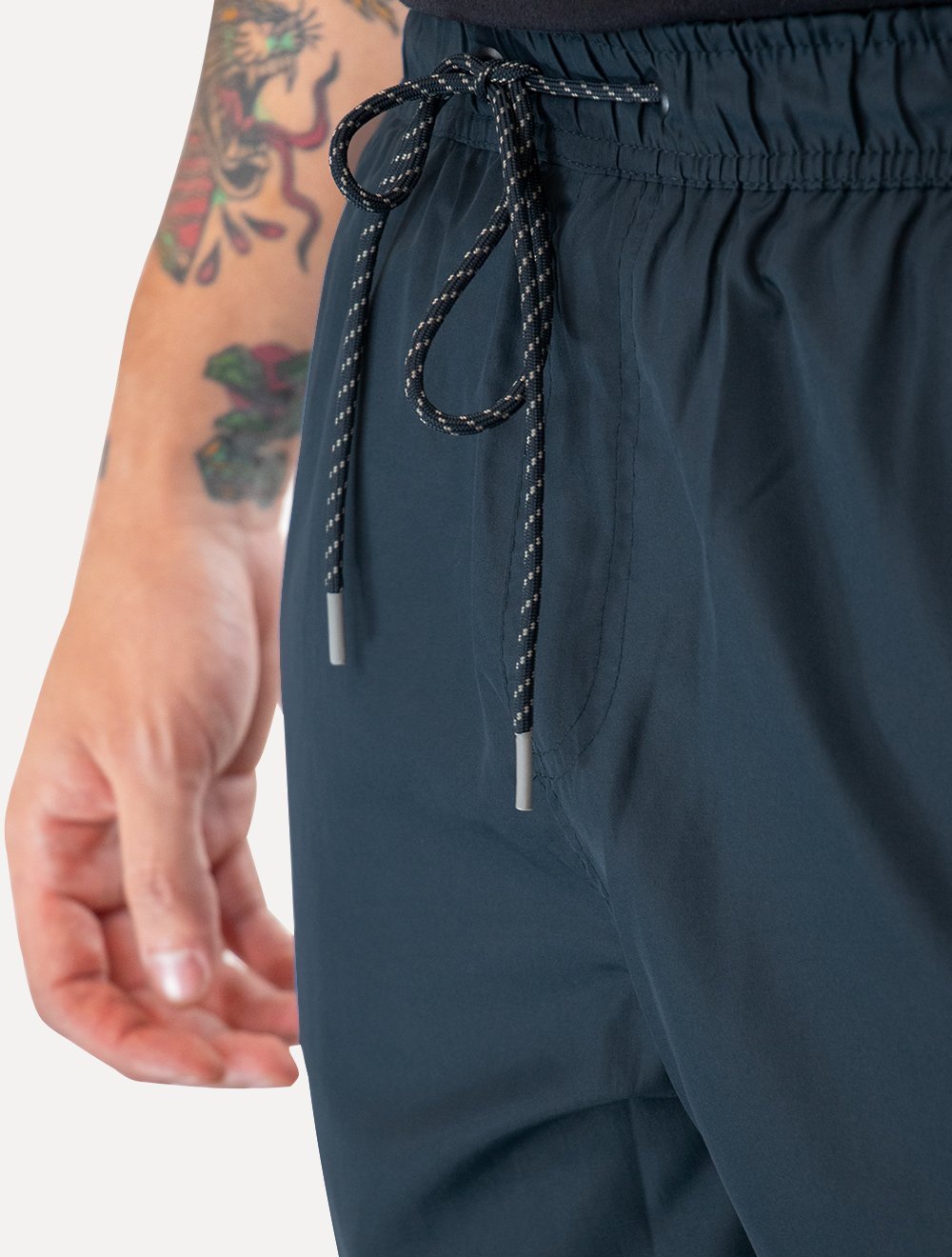 Short Original Penguin Masculino D'Água Basic Patch Azul Marinho