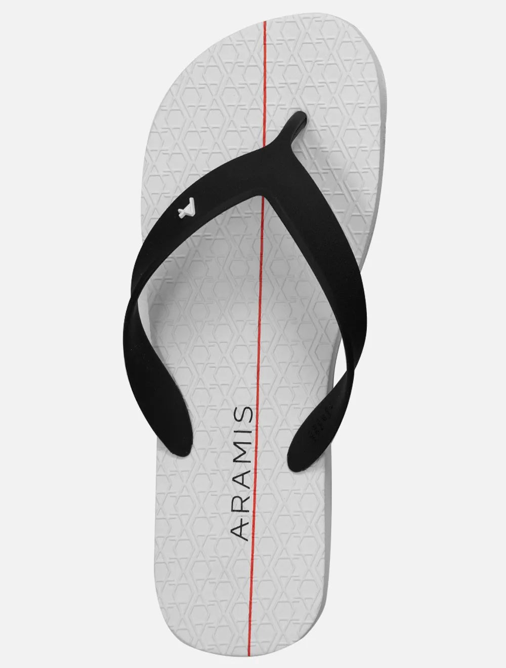 Chinelo Aramis Masculino ARM1141 Logo Sash Branco
