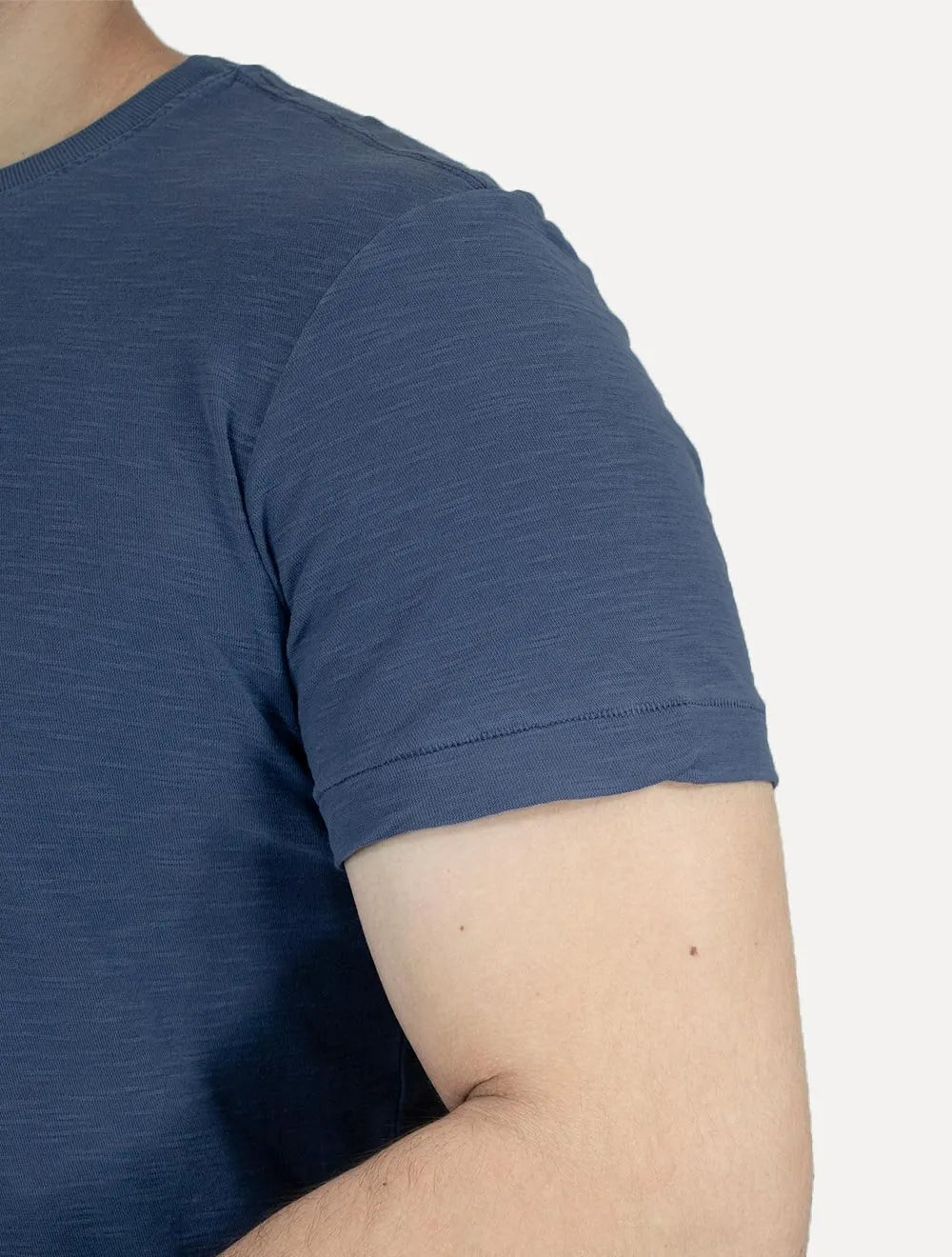 Camiseta Osklen Masculina Slim Rough Trident Surfing Marinho