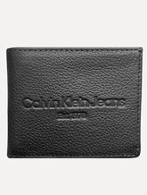 Carteira Calvin Klein Jeans Masculino Couro CKJ Est 1978 Preta