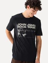 Camiseta John John Masculina Regular Red Tour Preta
