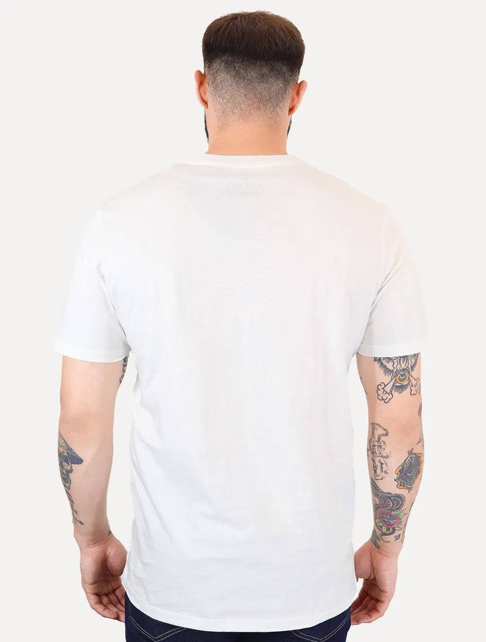 Camiseta John John Masculina Regular Fit Timeless Space Branca