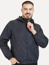 Jaqueta Dixen Masculina Corta-Vento Nylon Azul Marinho