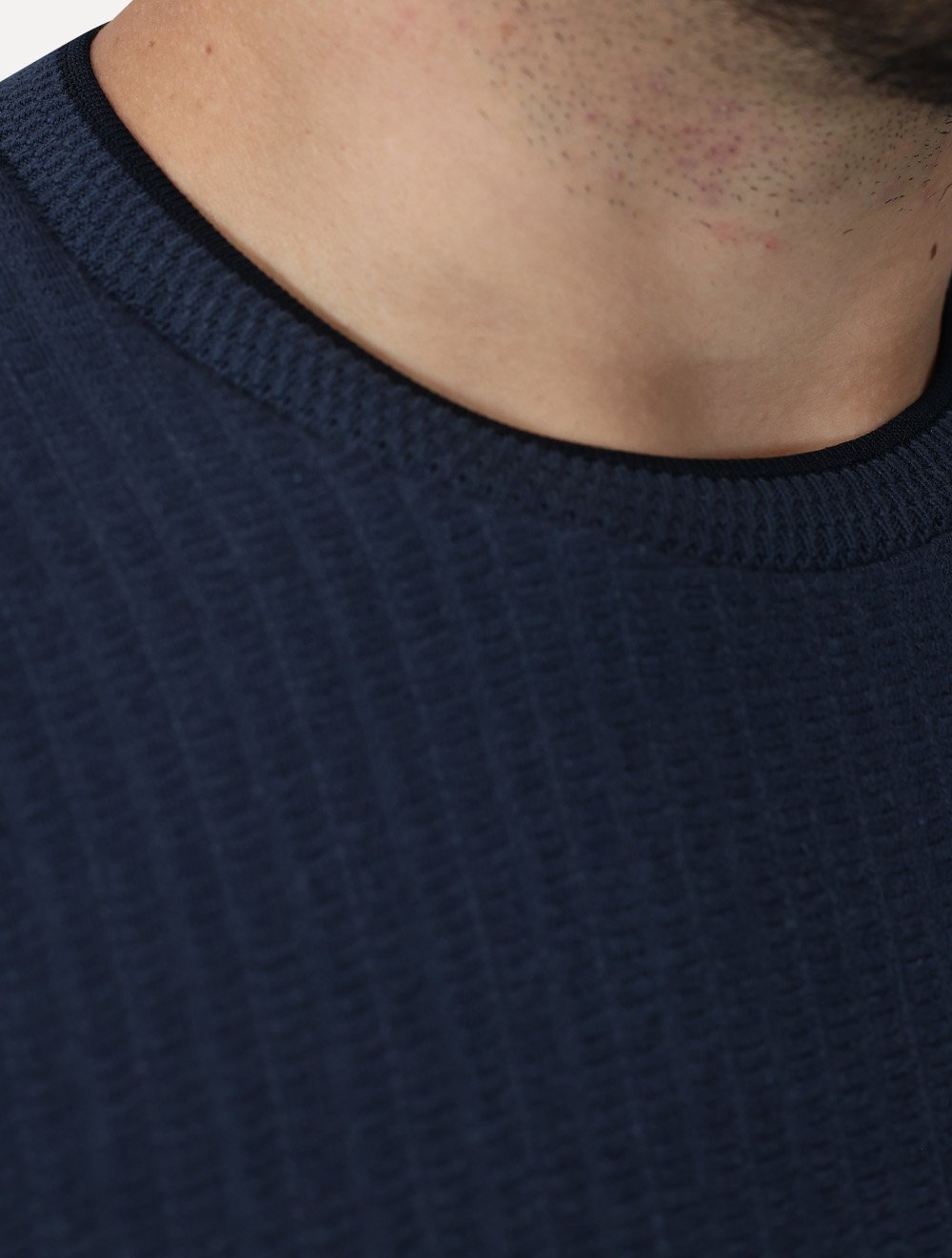 Blusa K&J Black Masculina Premium Granite Azul Marinho