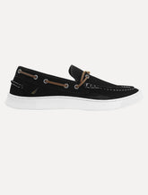 Docksider Nautica Masculino Suede Preto