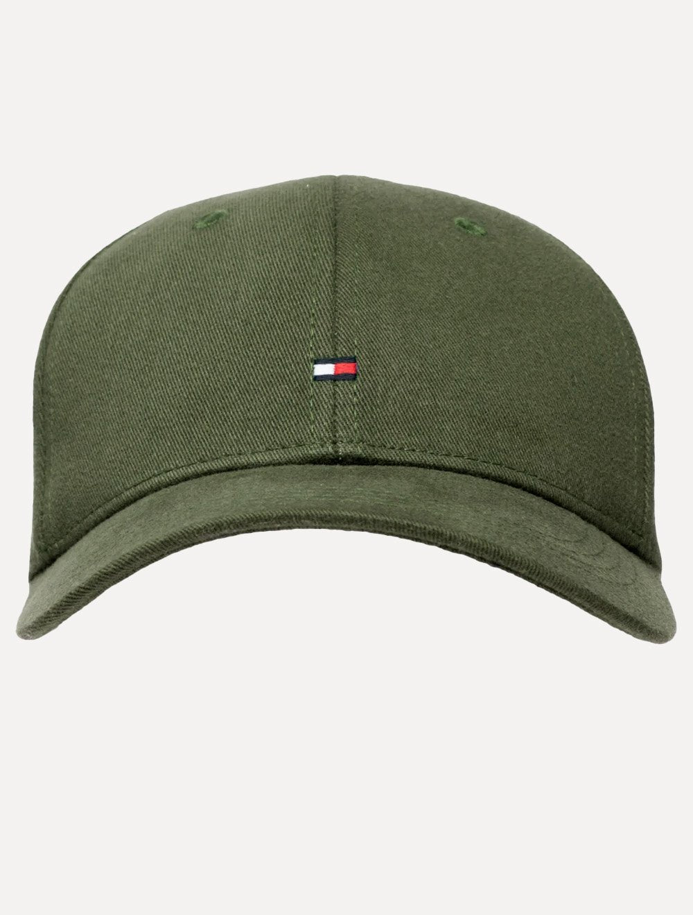Boné Tommy Hilfiger Masculino Classic Cap Flag Tape Verde Militar