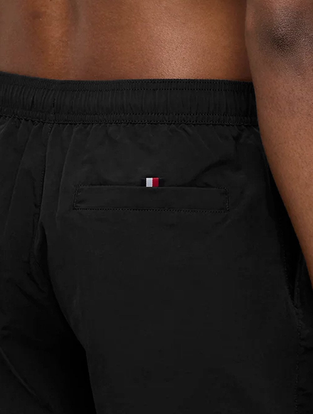 Short Tommy Hilfiger Masculino Medium Drawstring Zip Pocket Preto