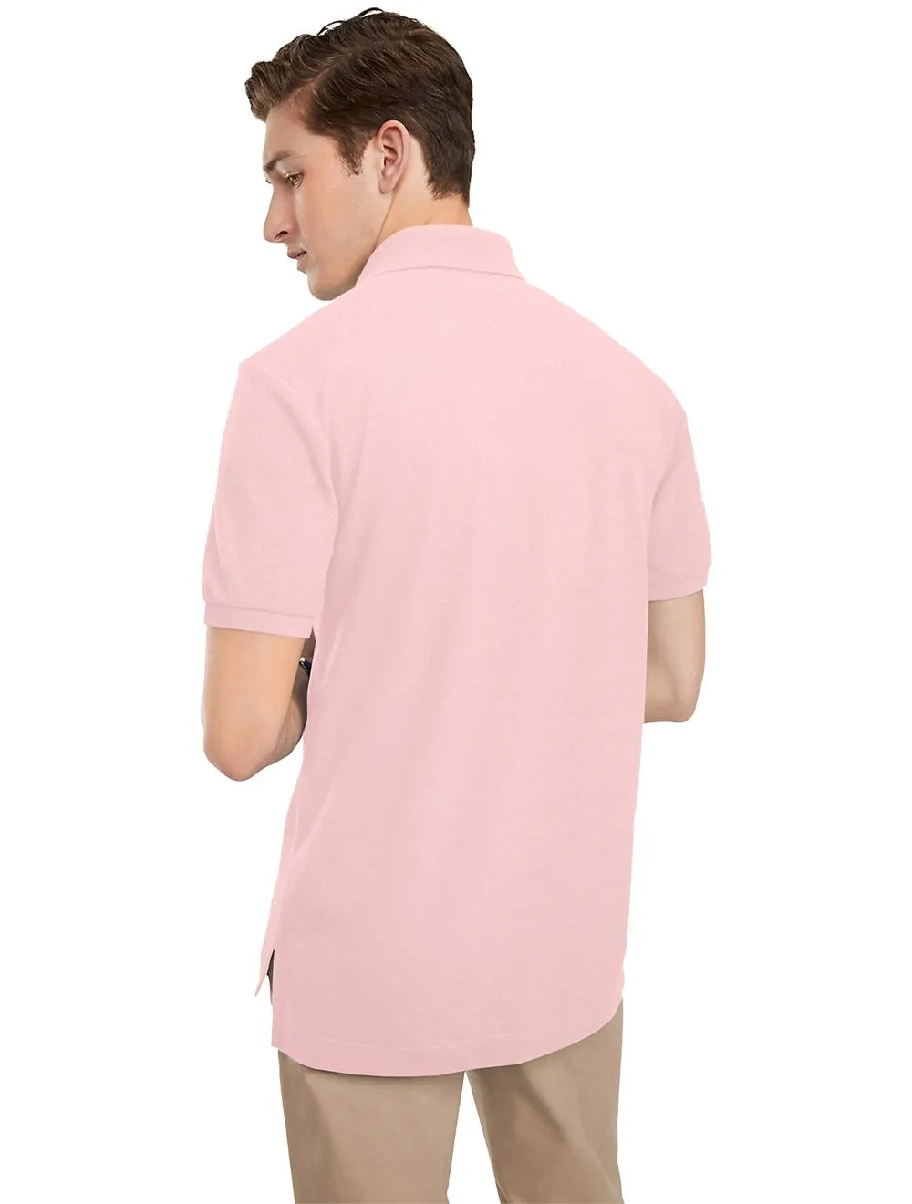 Polo Tommy Hilfiger Masculina Coupe Sur Ivy Rosa