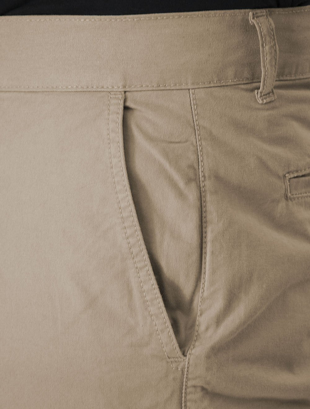 Bermuda Ellus Masculina Classic Color Twill Zetex Cáqui