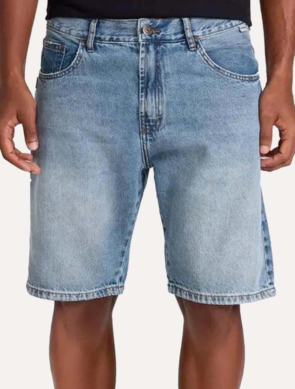 Bermuda John John Jeans Masculina Classic França Azul Clara