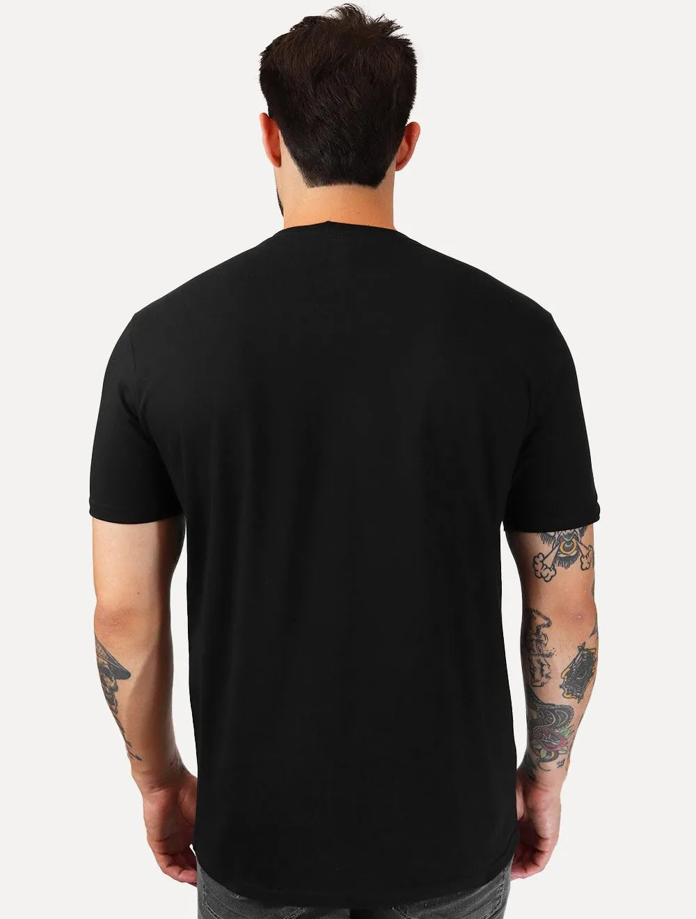 Camiseta King & Joe Masculina Signature Circle Estd 2013 Preta