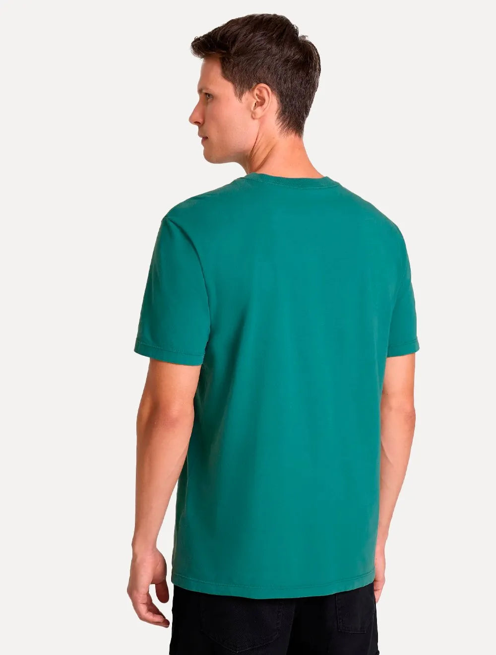 Camiseta John John Masculina Regular Clean Verde Escuro