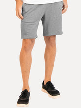 Bermuda Tommy Hilfiger Moletom Masculina Essential Terry Cinza Mescla
