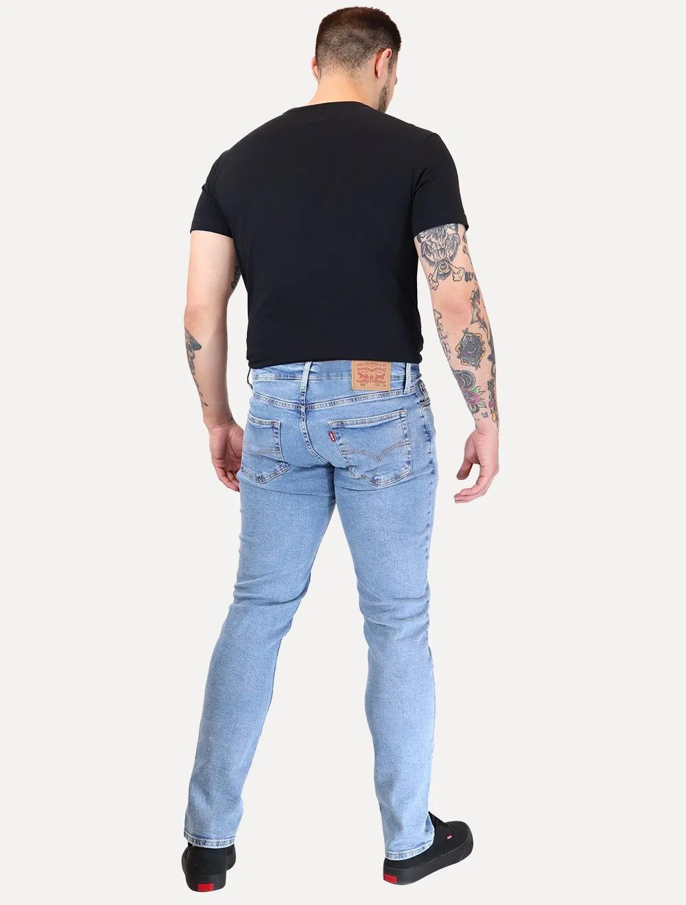 Calça Levis Jeans Masculina 511 Slim Light Blue Clara