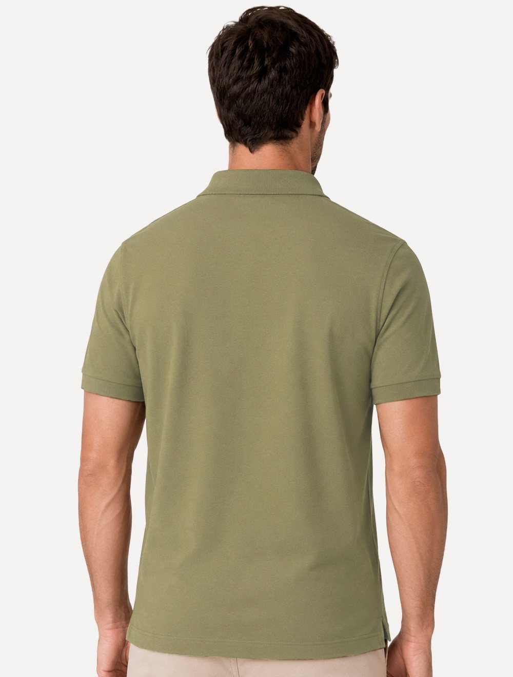 Polo Individual Masculina Comfort Pima Soft Touch Verde
