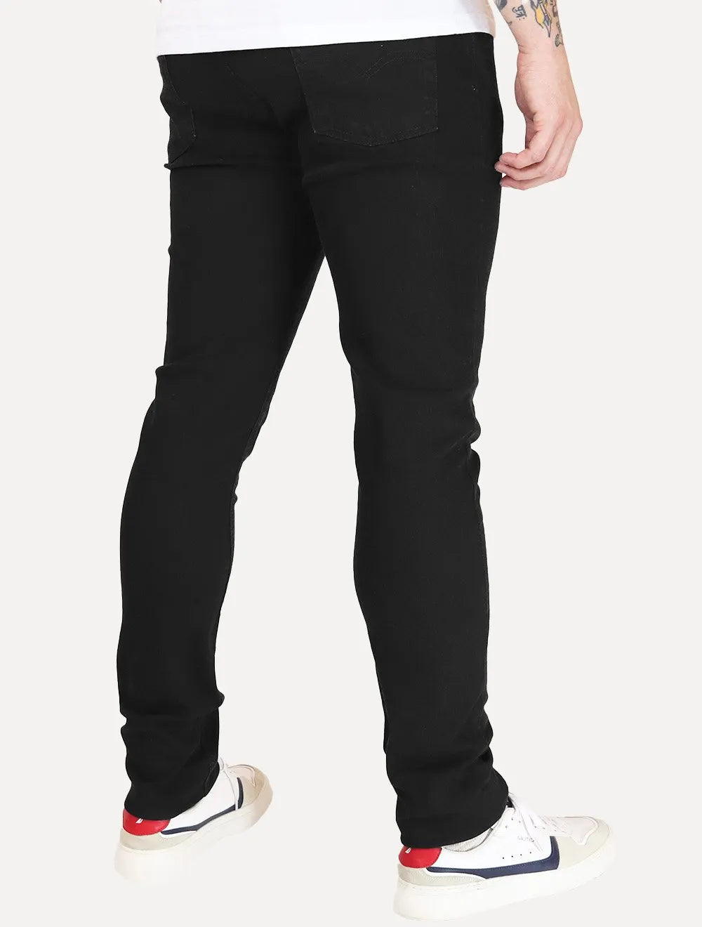 Calça Levis Jeans Masculina Tag Brown 510 Skinny Preta