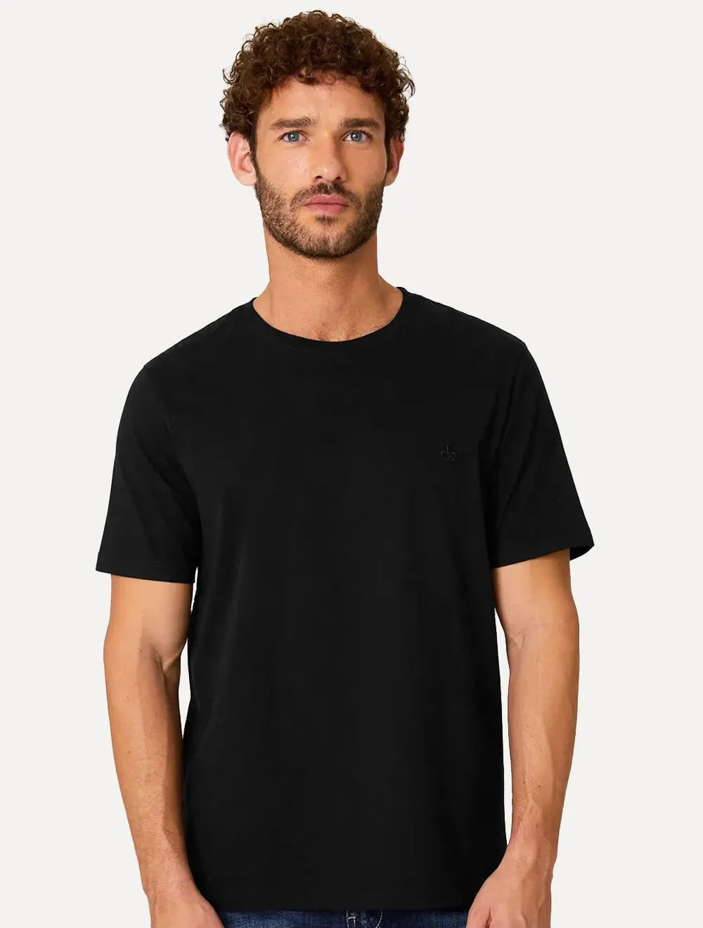 Kit Camiseta e Polo Piquet Dudalina Masculina Pretas