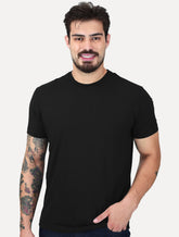 Camiseta K&J Black Premium Viscose Flex Preto