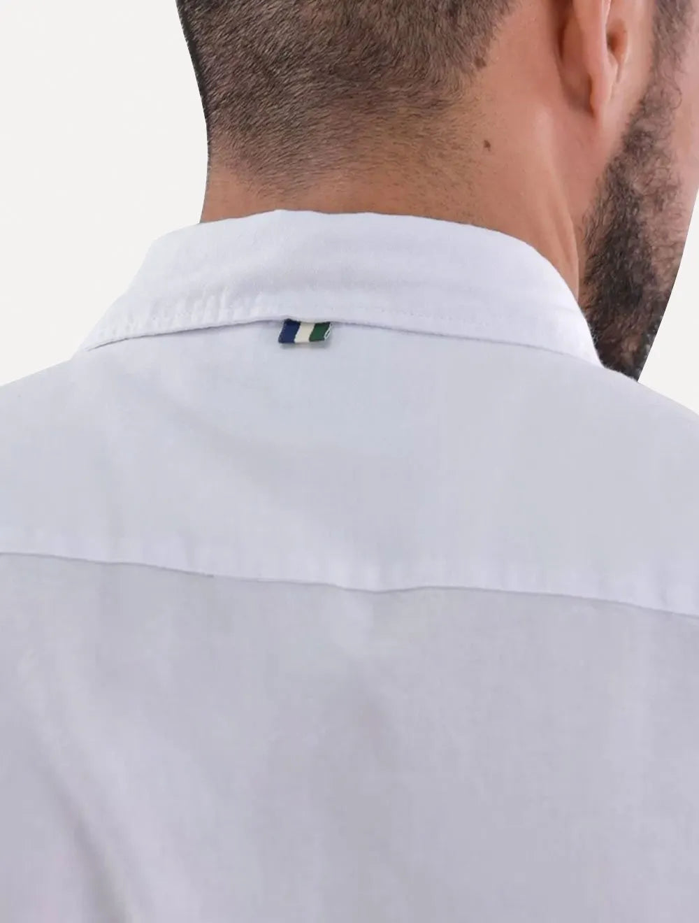 Camisa Reserva Masculina Manga Curta Oxford Color Branca