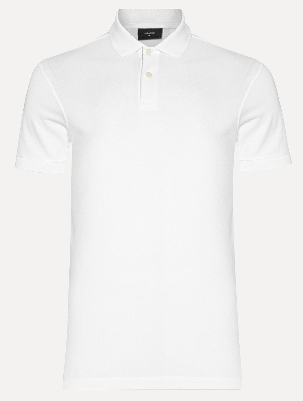 Polo Aramis Masculina Regular Basic Piquet Surton Mono Logo Branca