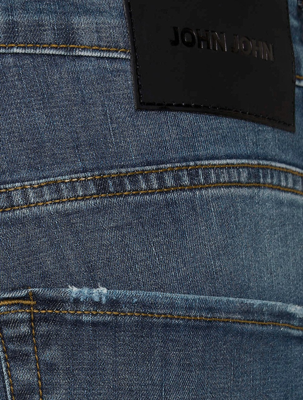 Calça John John Jeans Masculina Skinny Sarajevo Azul Médio