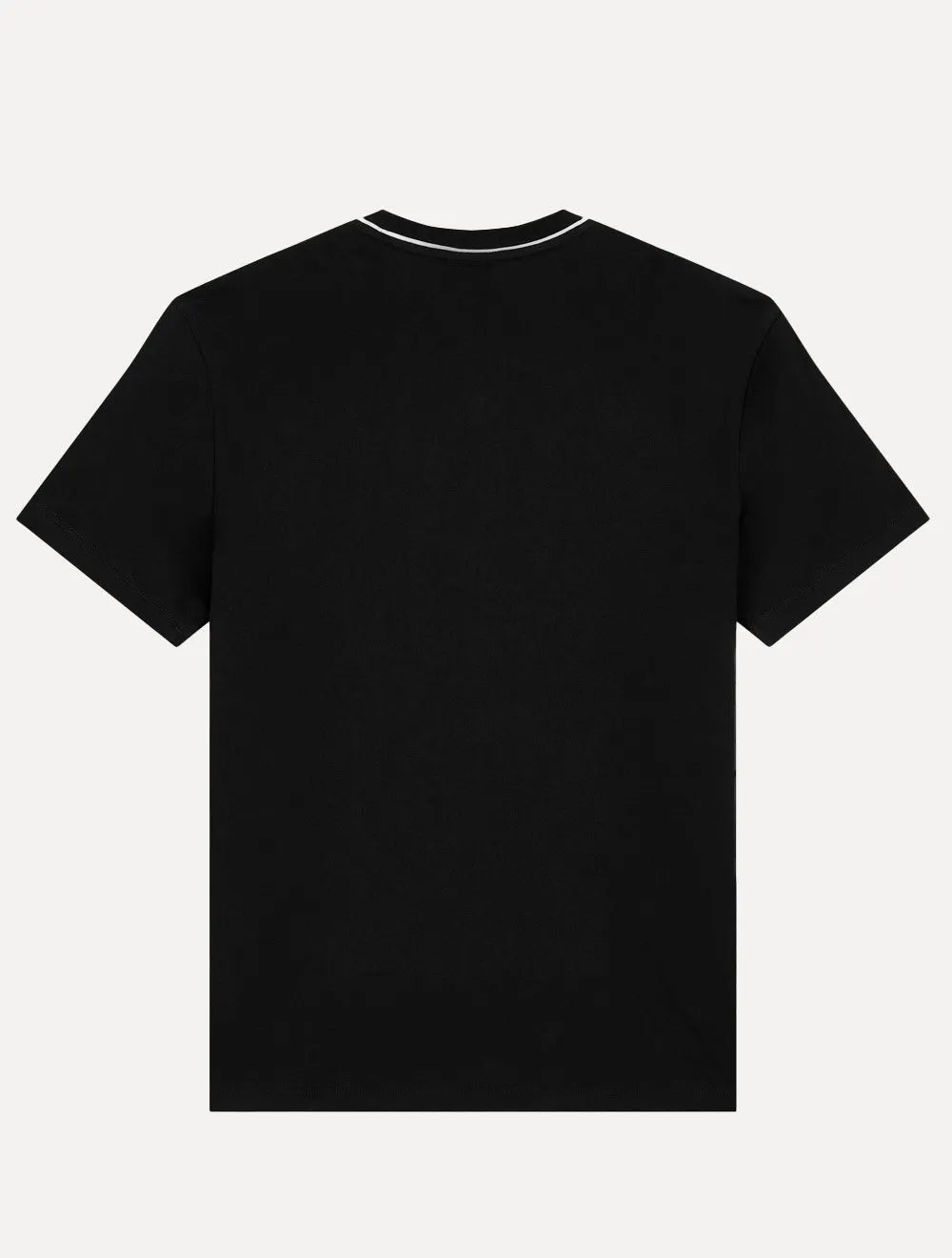 Camiseta Armani Exchange Masculina Regular Fit Patch Shield Logo Preta