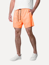Short Reserva Masculino D'Água Beachwear Texture Laranja Claro