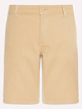 Bermuda Aramis Masculina Sarja Chino Cós Chambray Cáqui Claro