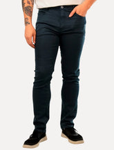 Calça Dudalina Jeans Masculina Slim Acetinada Escura