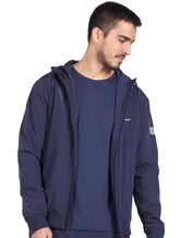 Jaqueta Aramis Masculina Hoodie Nylon Bomber Superflex Azul Marinho