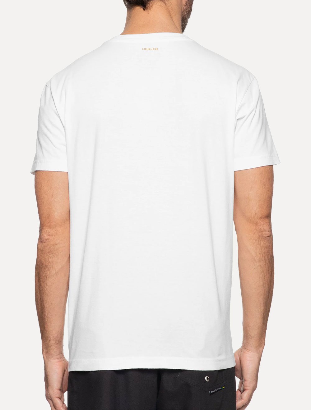 Camiseta Osklen Masculina Regular Vintage Ipanema Serif Branca