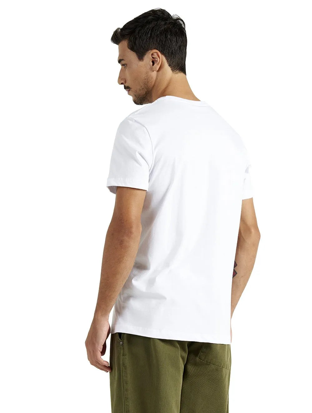 Camiseta Colcci Masculina Slim Future Ready Branca