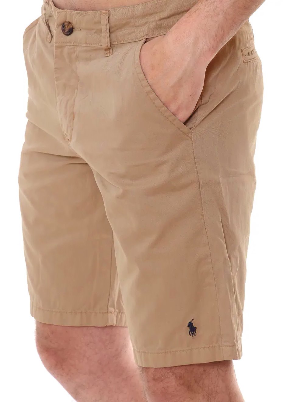 Bermuda Ralph Lauren Masculina Sarja Chino Caqui