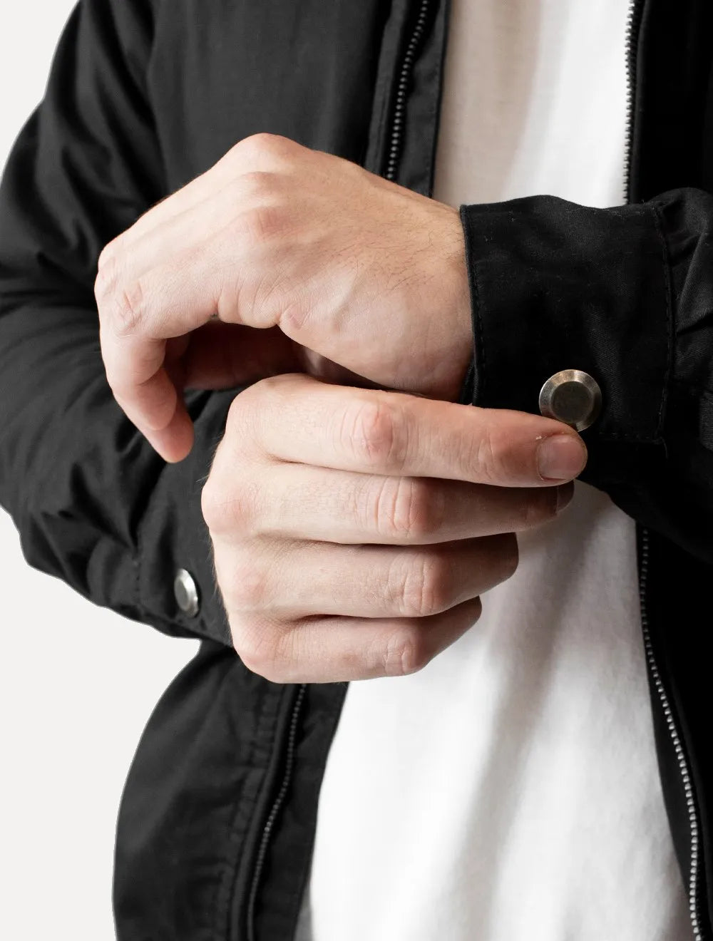 Jaqueta Dixen Masculina Sarja Preta