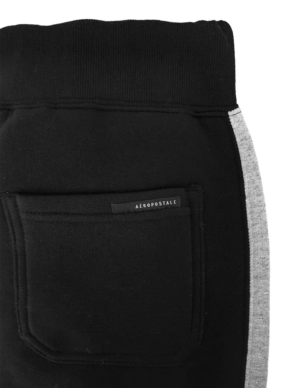 Calça Aeropostale Moletom Masculina Aero Colorblock Preta