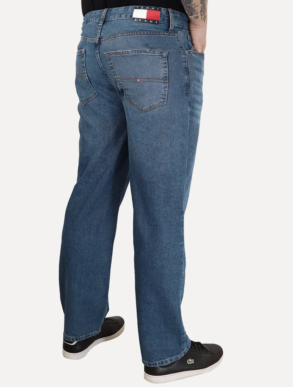 Calça Tommy Jeans Masculina Regular Straight Otis Azul