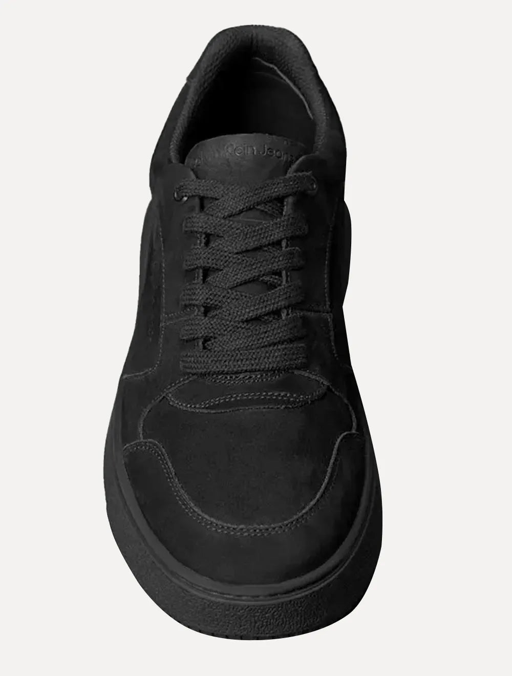 Tênis Calvin Klein Masculino Couro Chunky Unicolor Preto