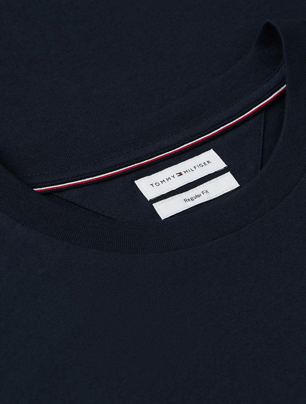 Camiseta Tommy Hilfiger Masculina Brand Love Signature Logo Azul Marinho