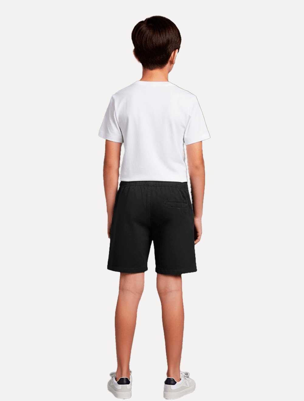 Bermuda Calvin Klein Infantil Color Curta Paper Azul Escuro