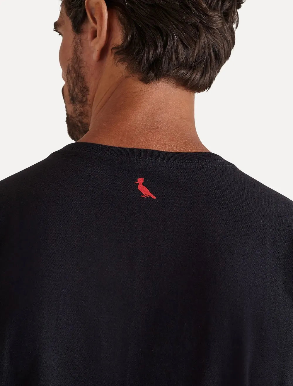 Camiseta Reserva Masculina Estampada Pica Pau Urubu Preta