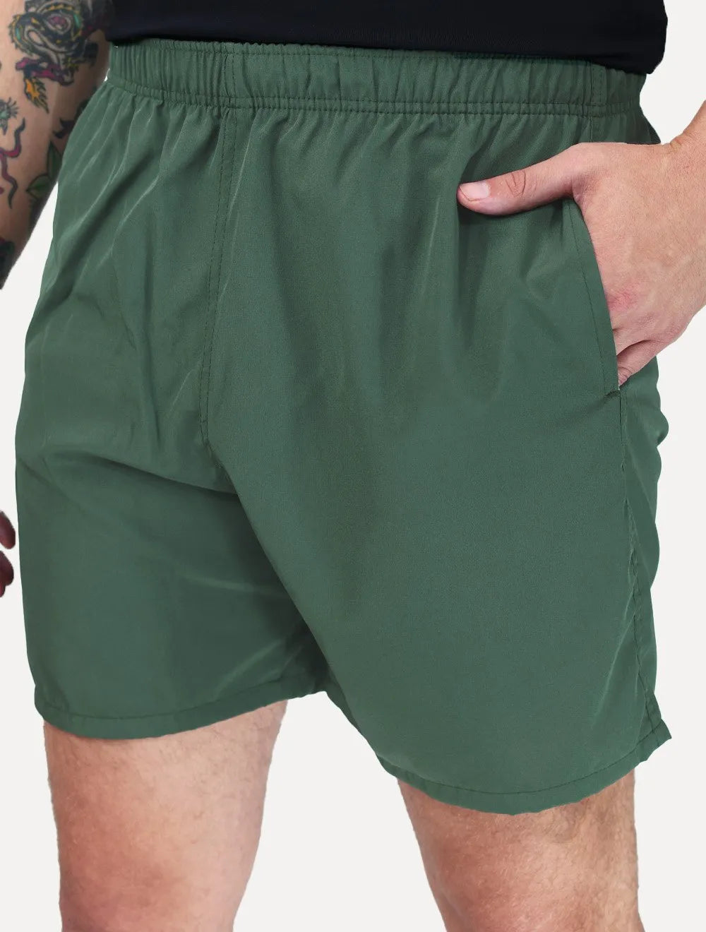 Short King & Joe Masculina Nylon Flex Colors Verde