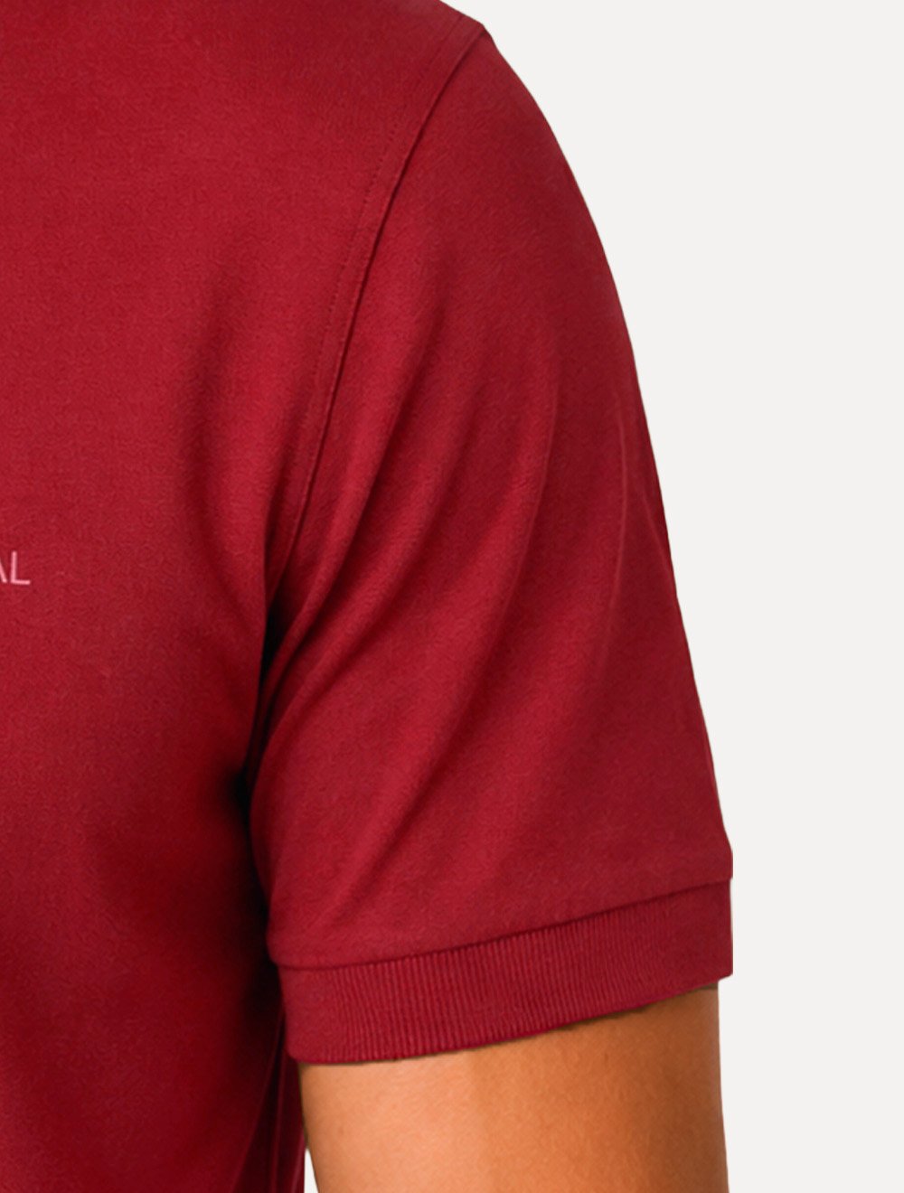 Polo Individual Masculina Comfort Pima Soft Touch Vermelho