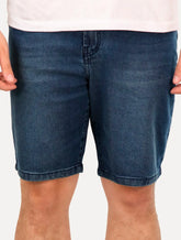Bermuda John John Jeans Masculina Clássica Cartagena Azul Médio