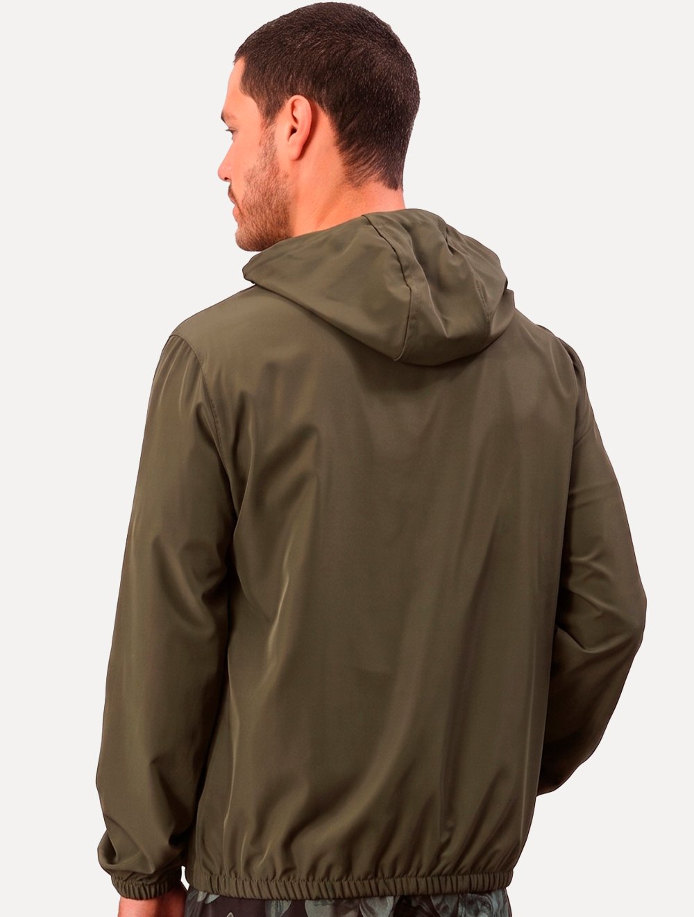 Jaqueta Calvin Klein Jeans Masculina CK Flex Verde Militar