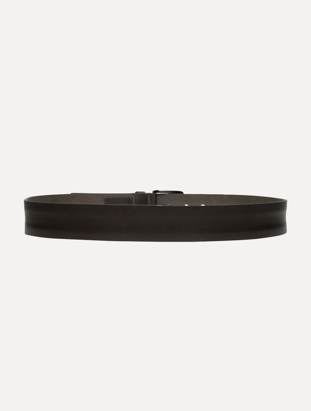 Cinto Aramis Masculino Basico Couro Sunken Marron Café